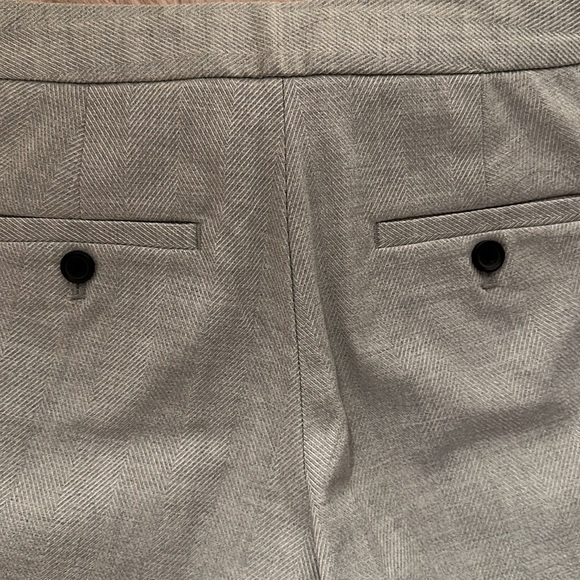 ✨HOST PICK✨ NWOT Banana Republic Heather Gray Avery Pant with Tie Belt - Picture 7 of 8